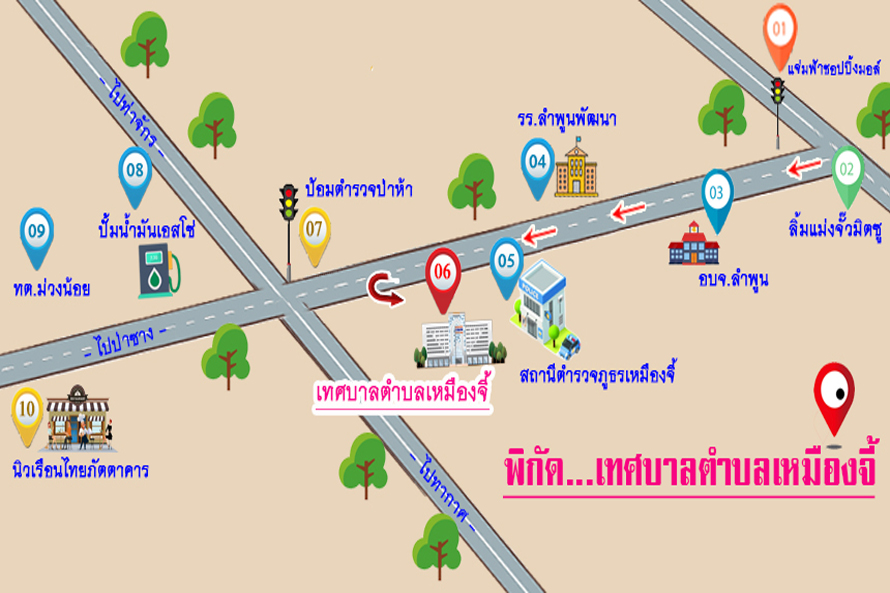 แผนที่ มจ